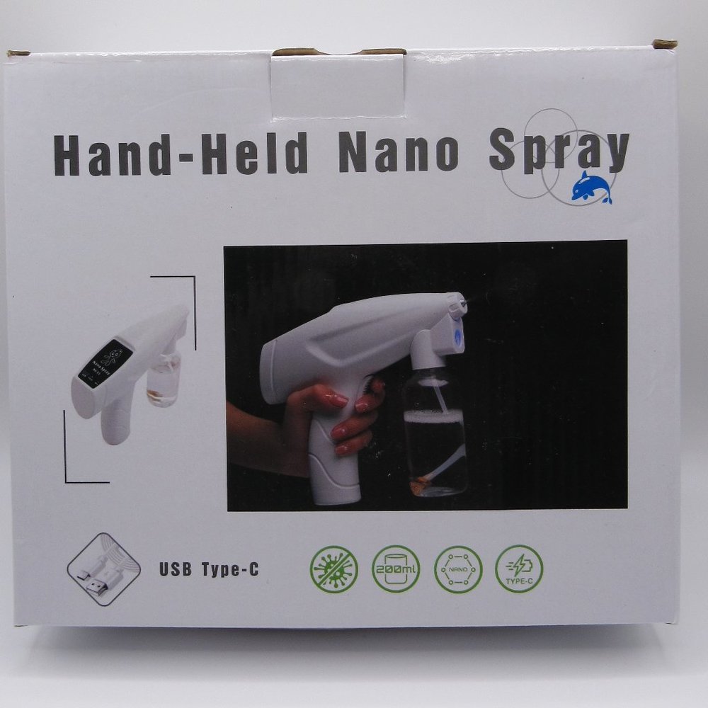 BN Blue Light Nano Steam Spray Gun Portable Wireless Touch Screen Handheld#1025